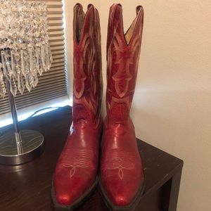 Red Cowboy Boots